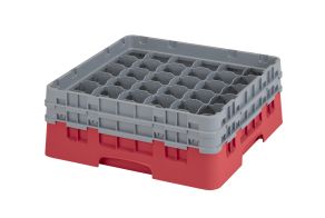 H133mm Red 36 Compartment Camrack