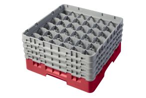 H215mm Red 36 Compartment Camrack