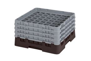 H215mm Brown 49 Compartment Camrack