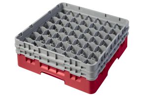 H133mm Red 49 Compartment Camrack