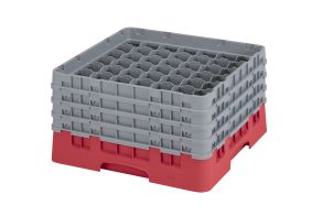H215mm Red 49 Compartment Camrack