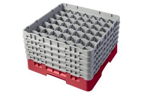 H257mm Red 49 Compartment Camrack