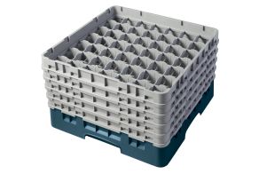 H257mm Teal 49 Compartment Camrack