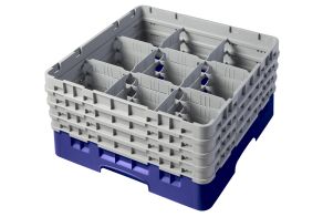H215mm Navy 9 Compartment Camrack
