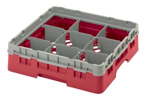 H92mm Red 9 Compartment Camrack