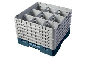 H298mm Teal 9 Compartment Camrack