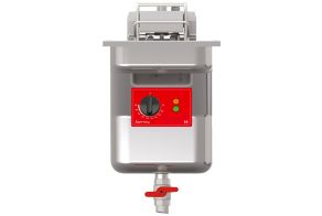 FriFri Super Easy 311 Electric Drop-in Single Tank Fryer without Filtration - 1 Basket - W 300 mm - 15.0 kW - Three Phase