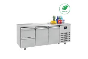 700 REFRIGERATED COUNTER 2 DOORS 2 DRAWERS ENERGY LINE