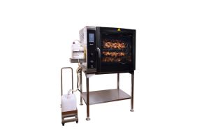 Self-Cleaning Electric Rotisserie