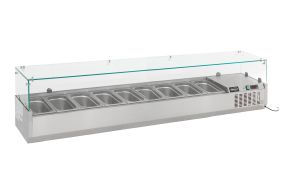 REFRIGERATED COUNTER TOP 1/3 GN x 9