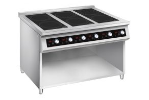 INDUCTION STOVE 6 HOBS  ONLY SUITABLE FOR INDUCTION PANS
