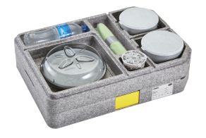 Tablotherm GoBox™ with Insulated Round Dishware