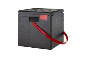 GoBox™ Top Loading 8 Pizza Box Red Strap