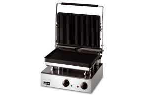 Lincat Lynx 400 Electric Counter-top Heavy Duty Panini Grill - Ribbed Upper & Lower Plates - W 395 mm - 3.0 kW