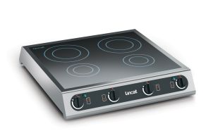 Lincat Specialist Electric Counter-top Induction Hob - 4 Zones - W 600 mm - 2 x 3.0 kW