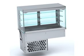 DROP-IN CUBIC REFRIGERATED DISPLAY - CLOSED 4/1
