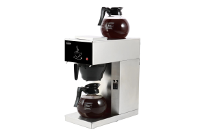 COFFEE MACHINE INCL. 2 GLASS COFFEE JUGS 1.8L