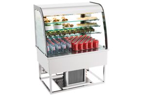 DROP-IN REFRIGERATED DISPLAY 140L OPEN FRONT