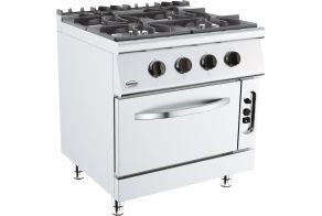 BASE 700 GAS STOVE 4 BU. WITH GAS OVEN