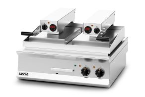 Lincat Opus 800 Electric Counter-top Clam Griddle - Flat Upper Plate - W 800 mm - 17.2 kW