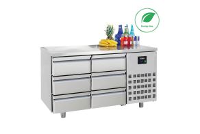 700 REFRIGERATED COUNTER 6 DRAWERS ENERGY LINE