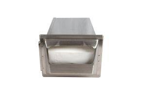 Satin Chrome Minifold In-Counter Napkin Dispenser